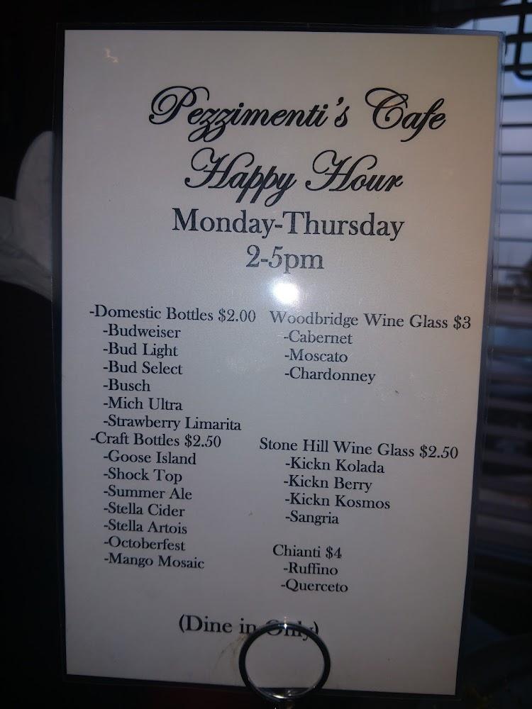 Pezzimenti's Cafe Menu image 3